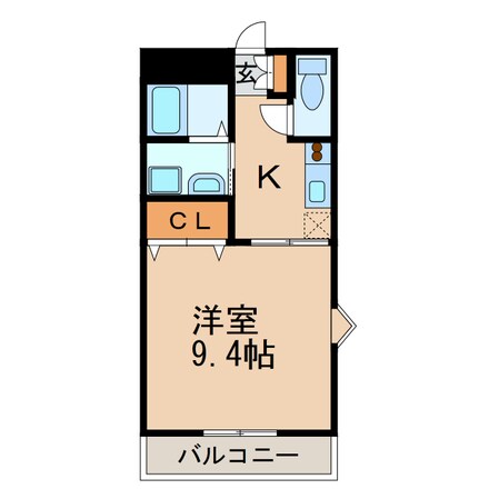 ソレイユ（宮町中島）の物件間取画像